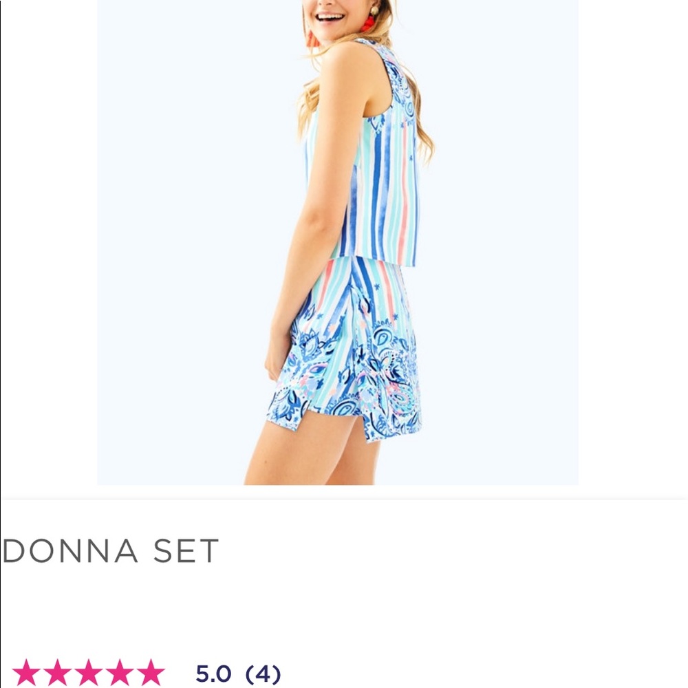 Lilly Pulitzer “Donna” set
